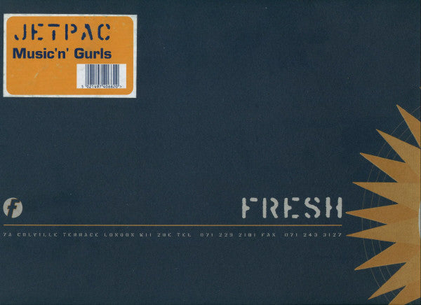 Jetpac - Music 'N' Gurls - Used Vinyl Record 12"