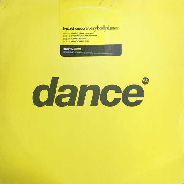 Freak House - Everybody Dance - Used Vinyl Record 12"