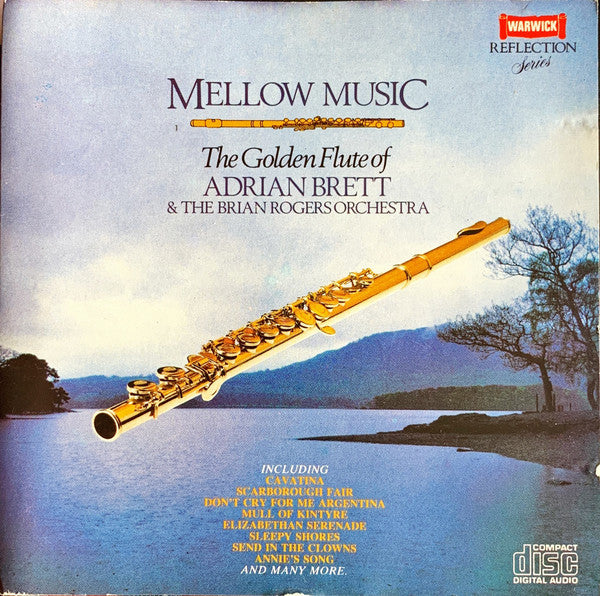 Adrian Brett - Mellow Music – The Golden Flute Of & - Used CD