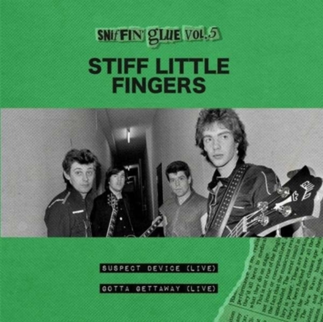 STIFF LITTLE FINGERS - SNIFFIN' GLUE VOL.5 - Vinyl Record 7