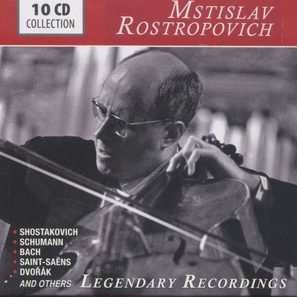 Mstislav Rostropovic - Legendary Recordings - Used CD