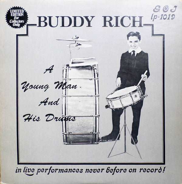 Buddy Rich - A Young Man And His Drums - Used Vinyl Record