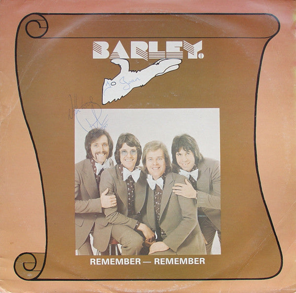 Barley - Remember-Remember - Used Vinyl Record