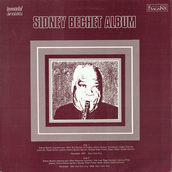 Sidney Bechet - Album - Used Vinyl Record