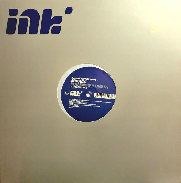 Sharam Jey - You Know (I Like It) - Used Vinyl Record 12"