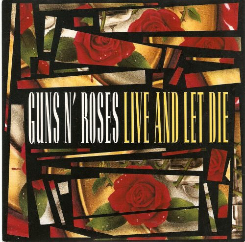 Guns N' Roses - Live And Let Die - Used Vinyl Record 7"