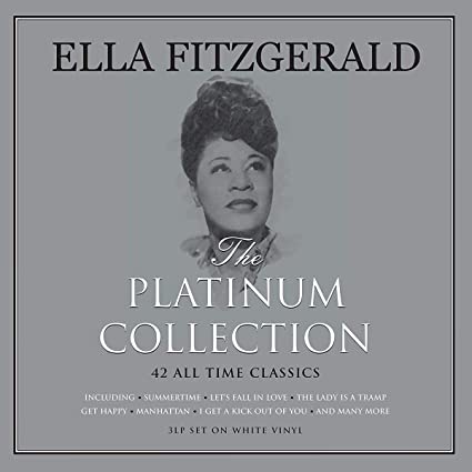 ELLA FITZGERLD PLATINUM COLLECTION white vinyl - VINYL