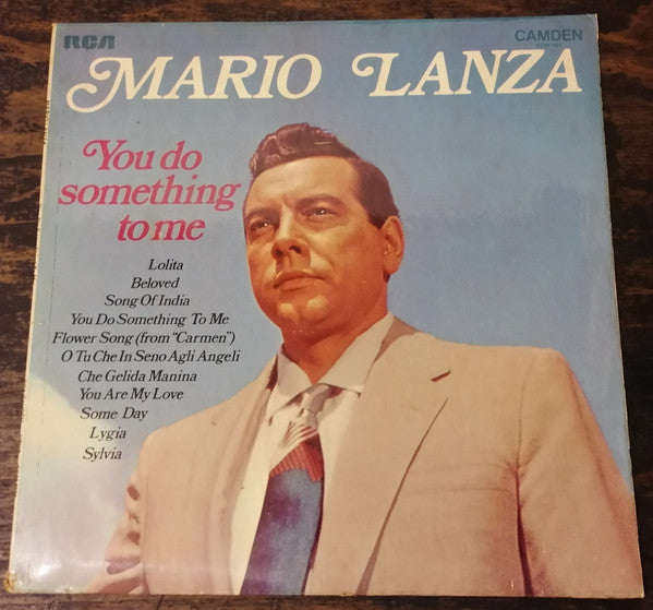 Mario Lanza - You Do Something To Me - Used Vinyl Record
