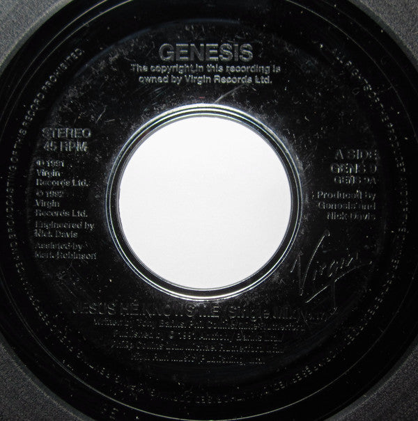 Genesis - Jesus He Knows Me - Used Vinyl Record 7"