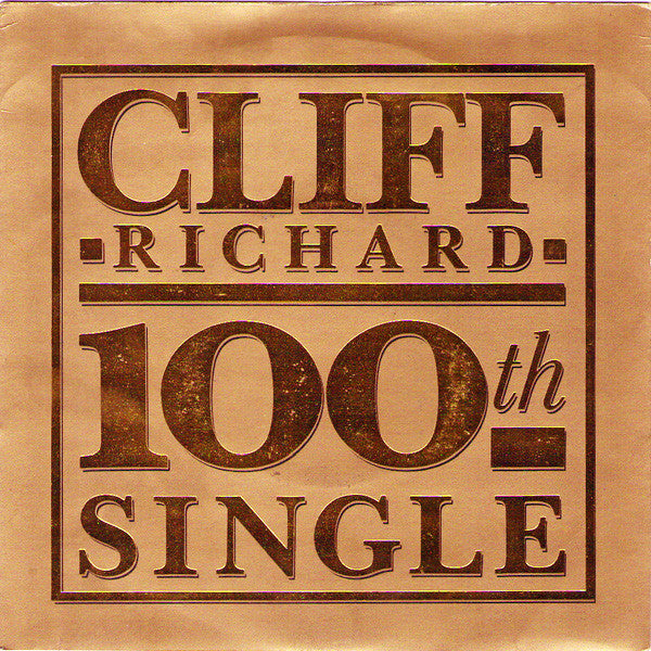 Cliff Richard - 100th Single - Used Vinyl Record 12"