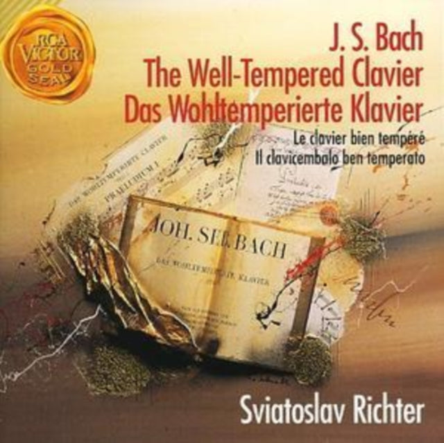 JOHANN SEBASTIAN BAC - WELL-TEMPERED CLAVIER (COMPLET - CD