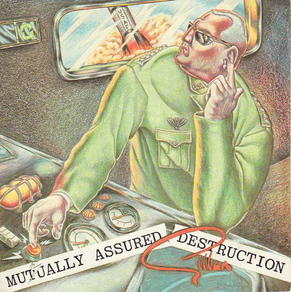 Gillan - Mutually Assured Destruction - Used Vinyl Record 7"