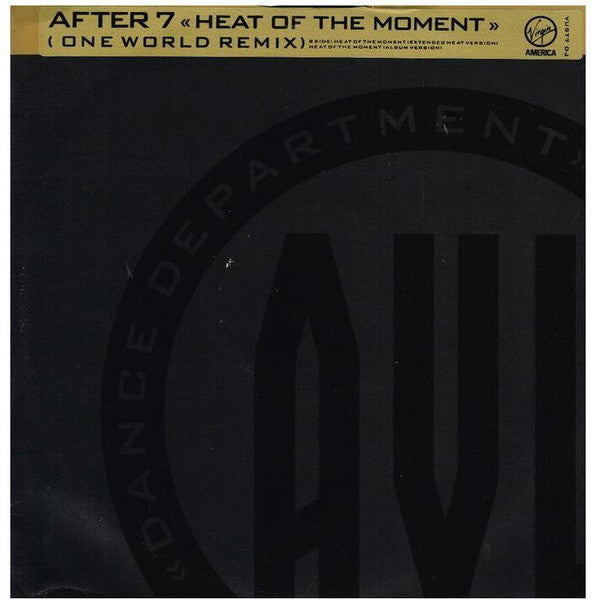 After 7 - Heat Of The Moment - Used Vinyl Record 12"