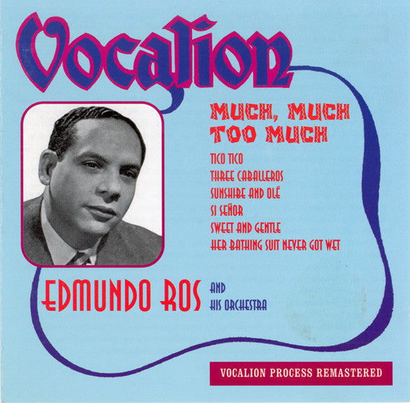 Edmundo Ros & His Or - Much, Much Too Much - CD