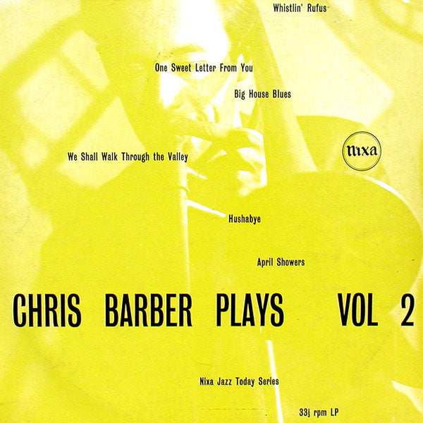Chris Barber's Jazz - Chris Barber Plays Vol. 2 - Used Vinyl Record