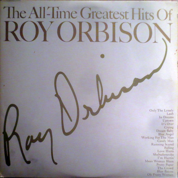 Roy Orbison - All Time Greatest Hits Of - Used Vinyl Record