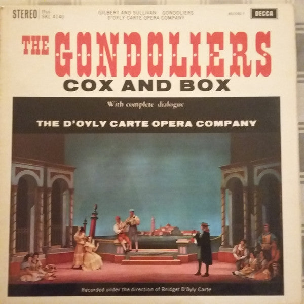 Gilbert & Sullivan - Gondoliers (Record 3) - Used Vinyl Record