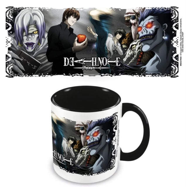 DEATH NOTE - (Kiras Wrath) Black Coloured Inner Mug - Mug