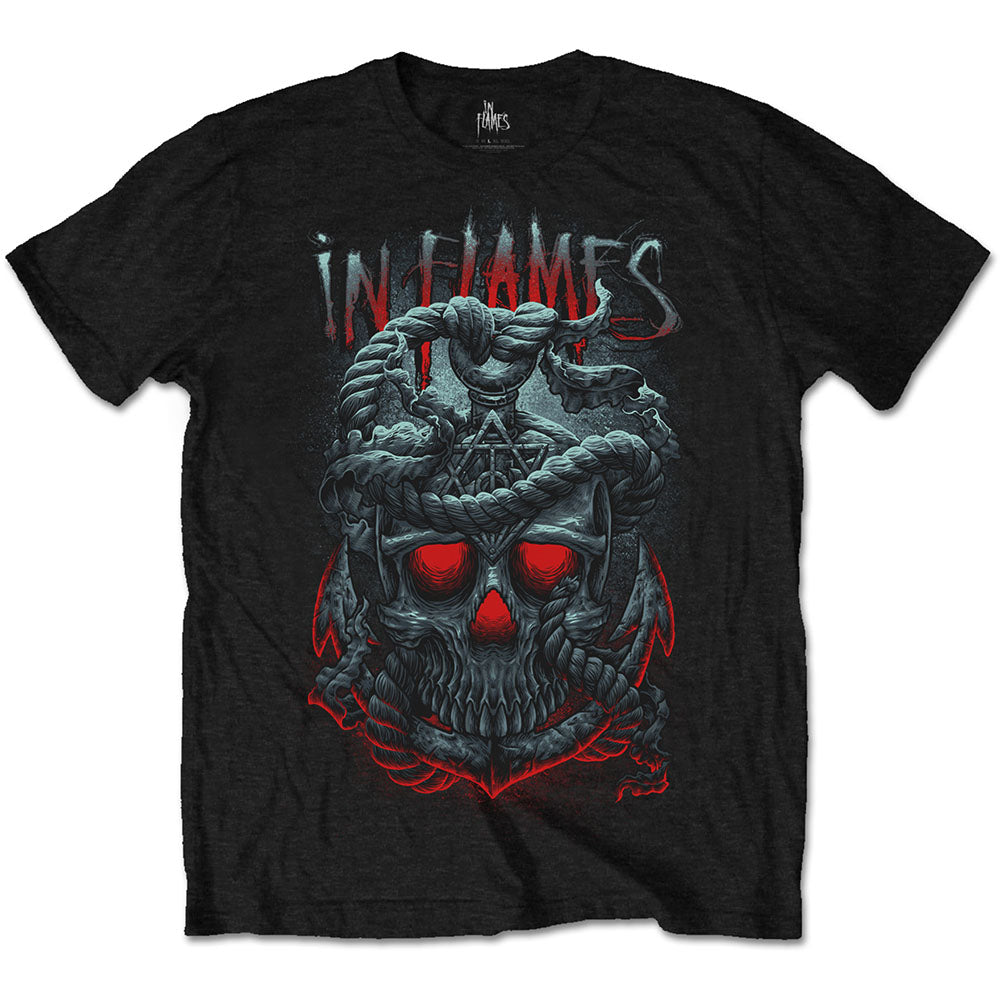 In Flames - tshirt - Unisex - Short Sleeves - Small
