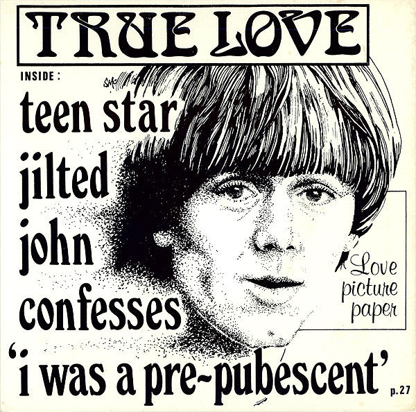 Jilted John - True Love - Used Vinyl Record 7"