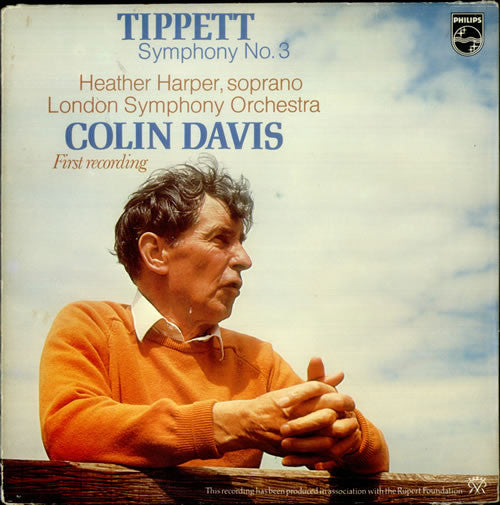 Sir Michael Tippett - Symphony No. 3 - Used Vinyl Record