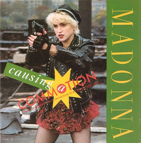 Madonna - Causing A Commotion - Used Vinyl Record 7"