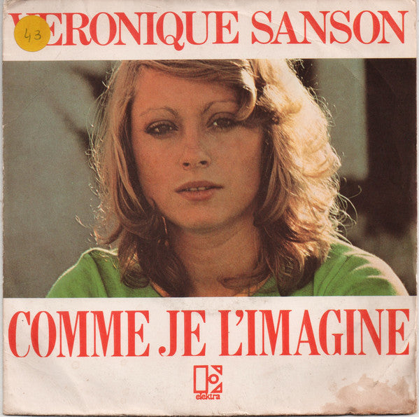 Veronique Sanson - Comme Je L'Imagine - Used Vinyl Record 7"