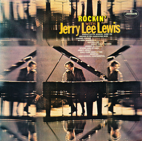 Jerry Lee Lewis - Rockin' With - Used Vinyl Record