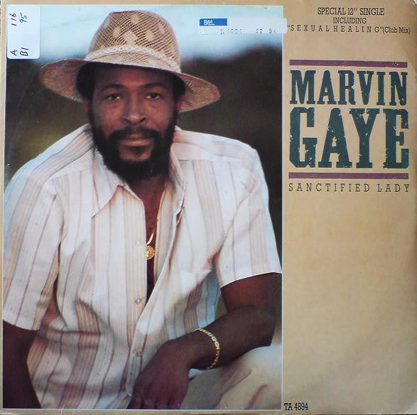Marvin Gaye - Sanctified Lady - Used Vinyl Record 12"