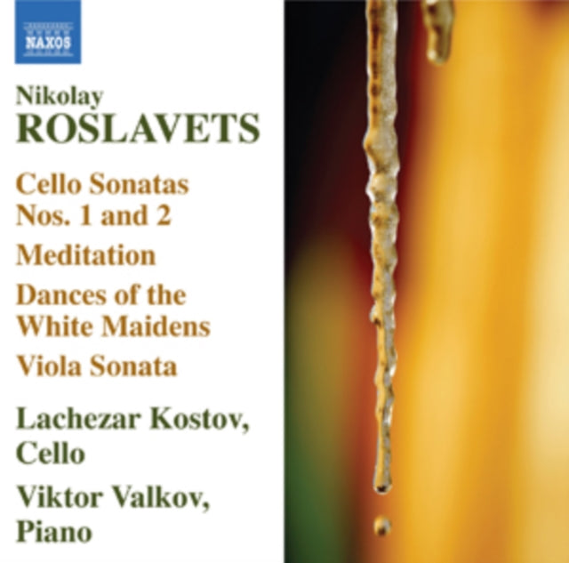 KOSTOV:VALKOV - ROSLAVETS:CELLO/PIANO WORKS - CD