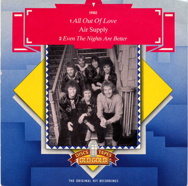 Air Supply - All Out Of Love / Even The Nights Are Better - Used Viny