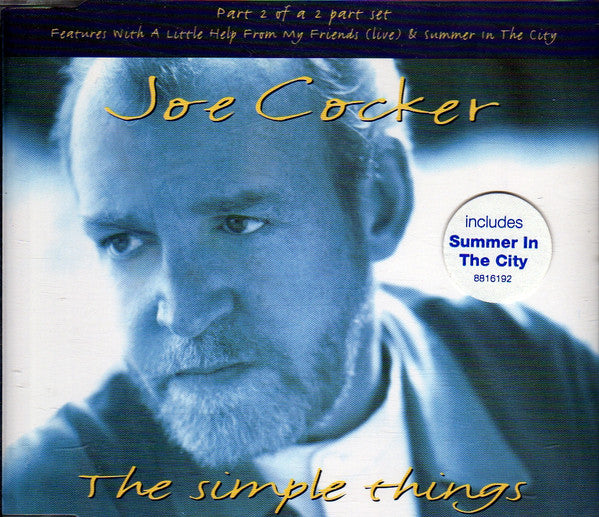 Joe Cocker - Simple Things - Used CD