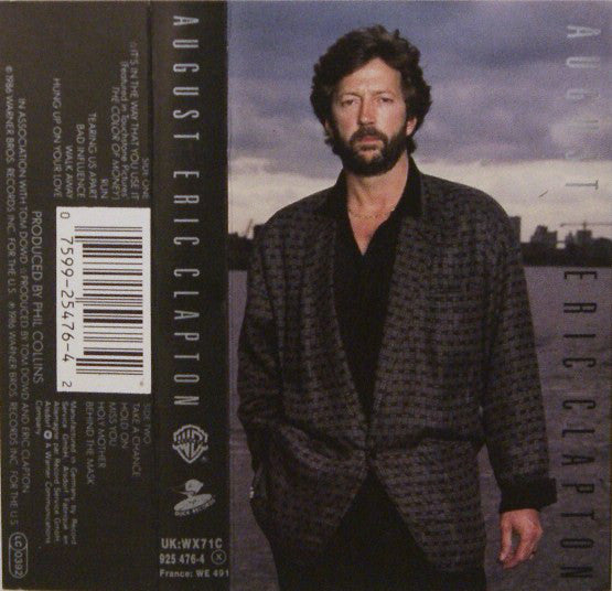 Eric Clapton - August - Used Cassette