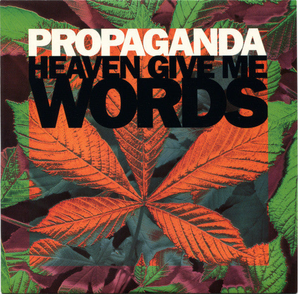 Propaganda - Heaven Give Me Words - Used Vinyl Record 7"