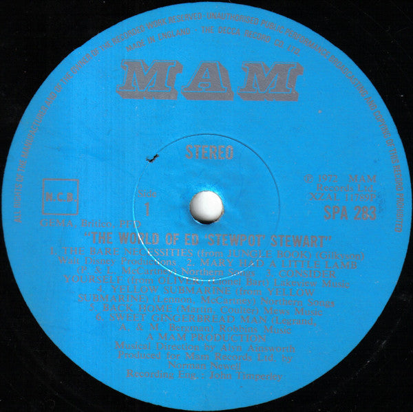 Ed 'Stewpot' Stewart - World Of - Used Vinyl Record
