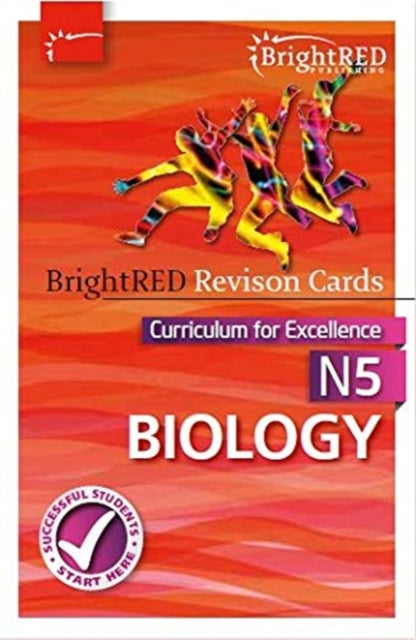 Bright Red Publishin - National 5 Biology Revision Cards - Paperback