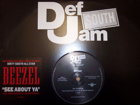 Beezel - See About Ya - Used Vinyl Record 12"