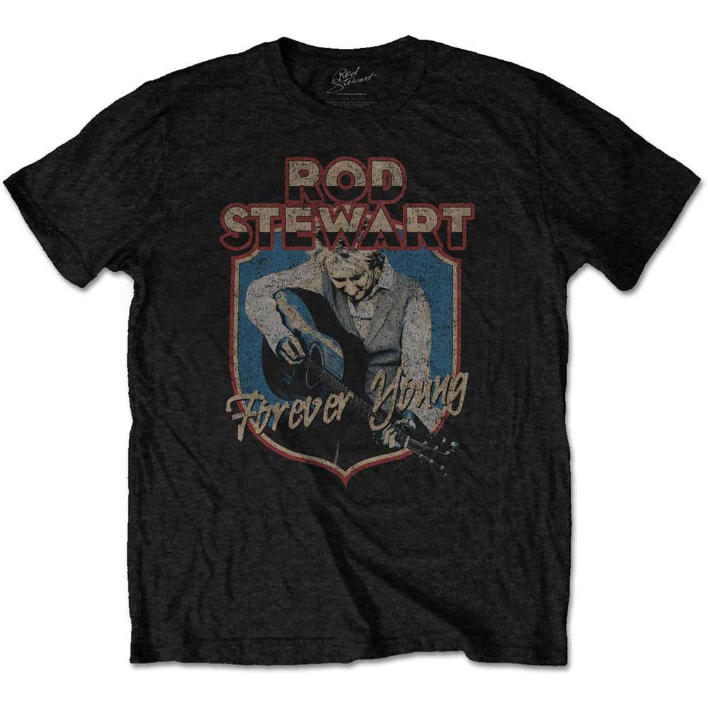Rod Stewart - tshirt - Unisex - Short Sleeves - Medium