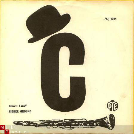 Acker Bilk And His P - Blaze Away - Used Vinyl Record 7"