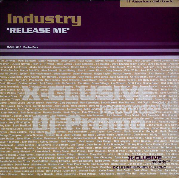 Industry - Release Me - Used Vinyl Record 12"