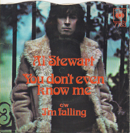Al Stewart - You Don't Even Know Me / I'm Falling - Used Vinyl Record