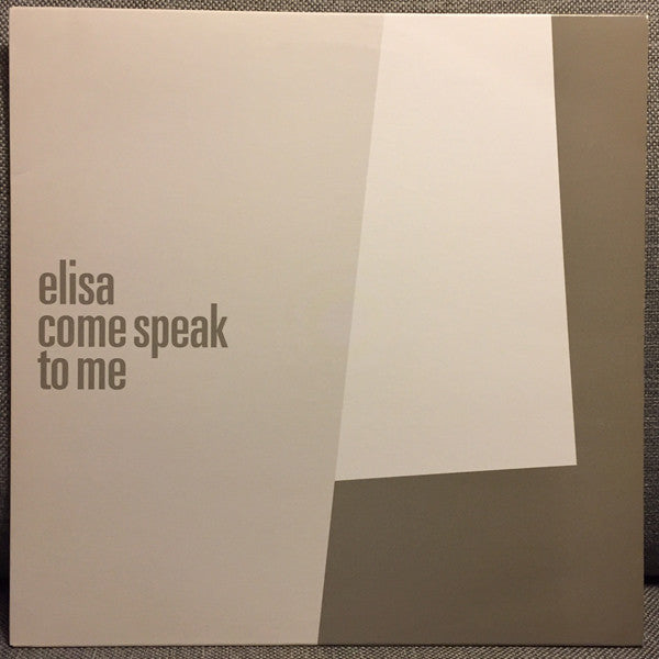 Elisa - Come Speak To Me - Used Vinyl Record 12"