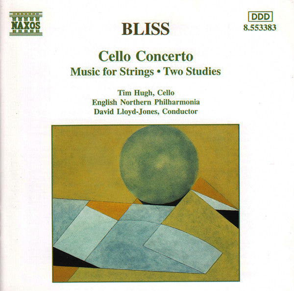 Arthur Bliss - Cello Concerto / Music For Strings / Two Studies - Use