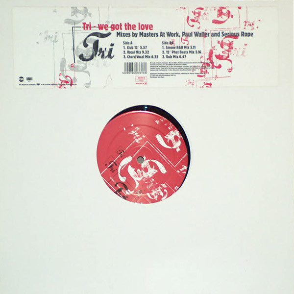 Tri - We Got The Love - Used Vinyl Record 12"