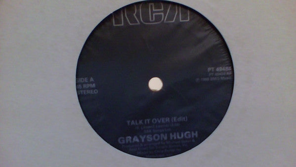 Grayson Hugh - Talk It Over - Used Vinyl Record 12"