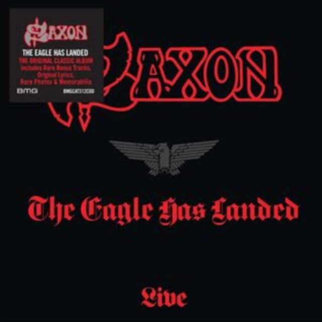 SAXON - EAGLE HAS LANDED (LIVE) - CD