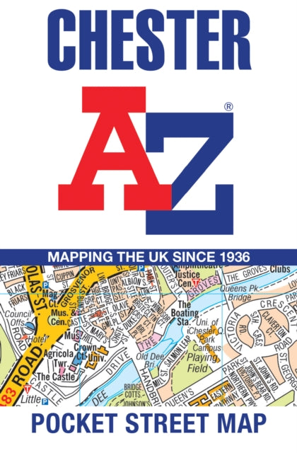 A-Z Maps - Chester A-Z Pocket Street Map - New Sheet map