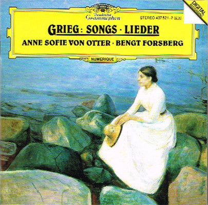 Edvard Grieg - Songs - Lieder - Used CD