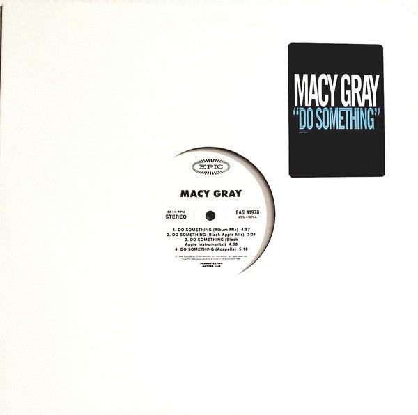 Macy Gray - Do Something - Used Vinyl Record 12"