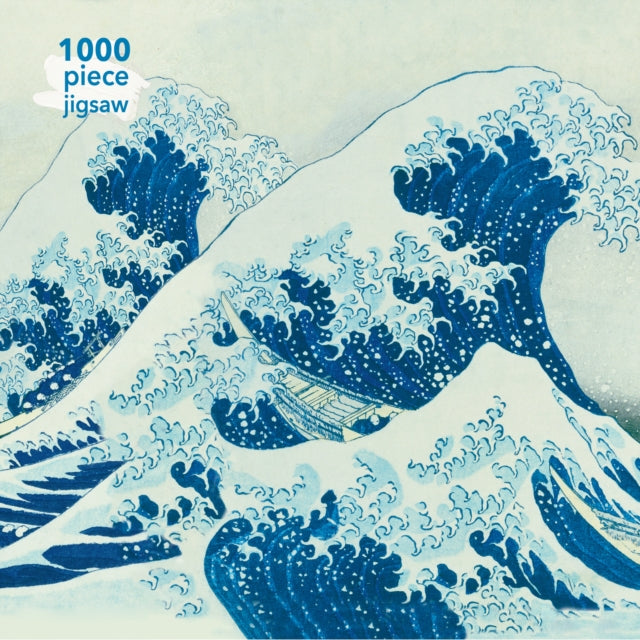 Adult Jigsaw Hokusai: The Great Wave : 1000 piece jigsaw - New Jigsaw